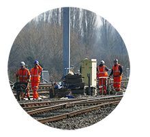 Image of railway workers