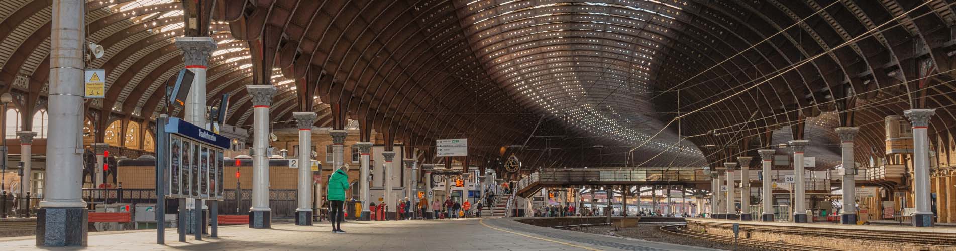 York railway station concourse