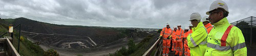 Bardon Hill quarry panoramic photo