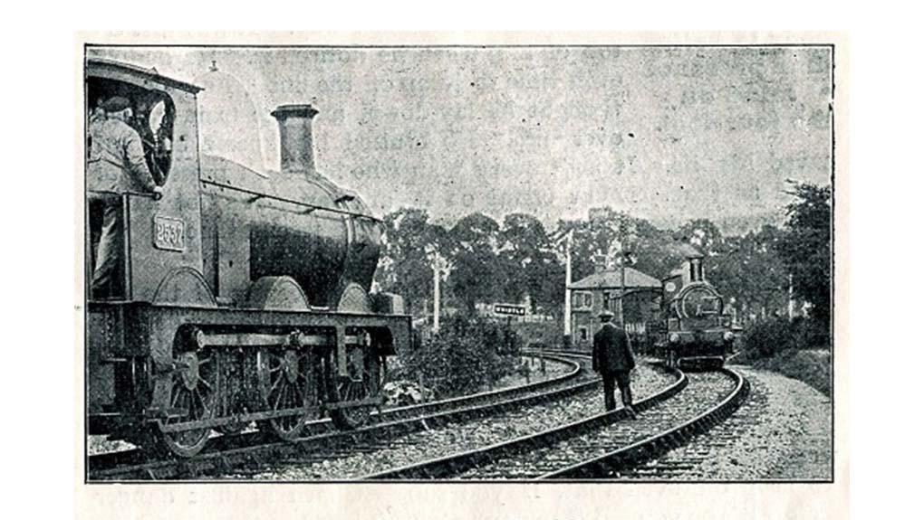 Great Western Railway staff safety image from 1914